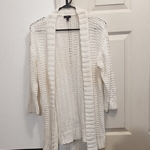 Talbots Women's White Knit Sweater
